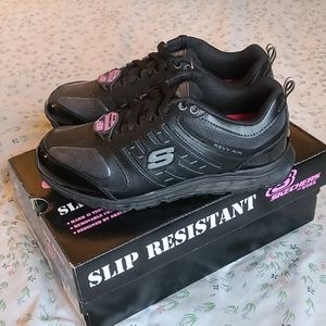 Sketchers for Work Revolution 76483EW Black Wide